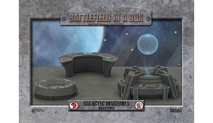 Gale Force Nine Galactic Warzones: Objectives (x3)